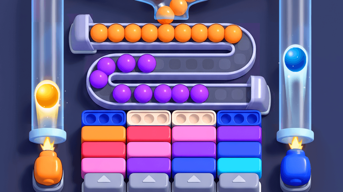 Download & Play Color Beads Drop on PC & Mac (Emulator)