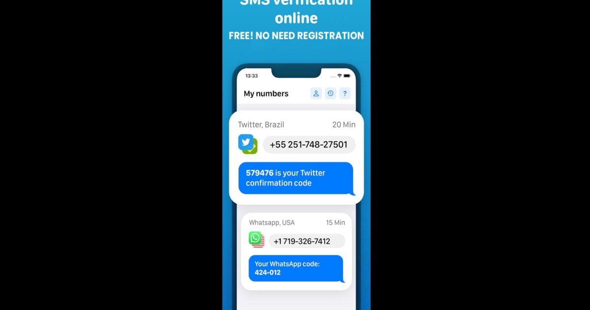 Téléchargez et exécutez SMS Verification Code sur PC et Mac (émulateur)