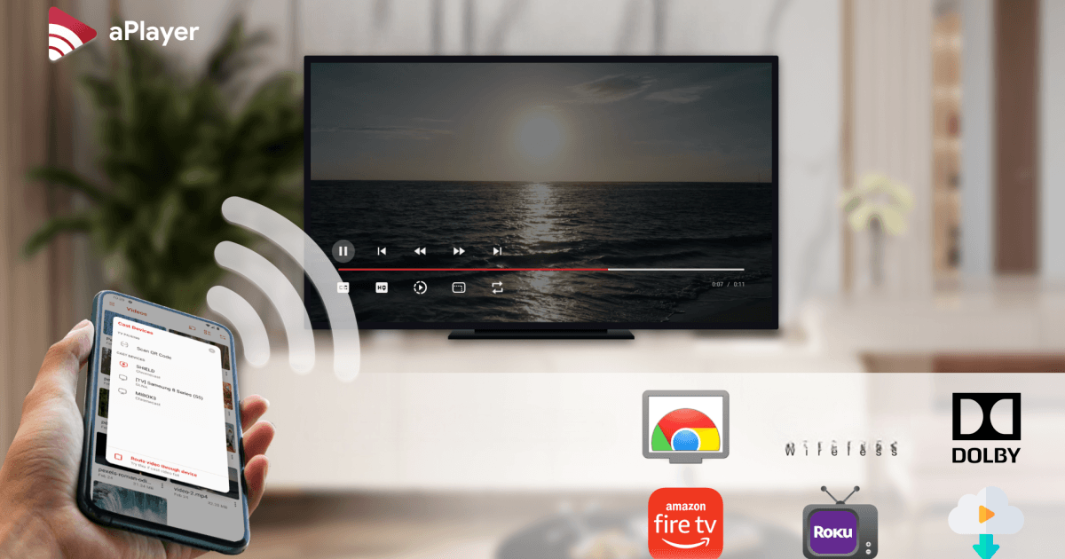 Download and run aPlayer - Video Play, Web Cast on PC & Mac (Emulator)