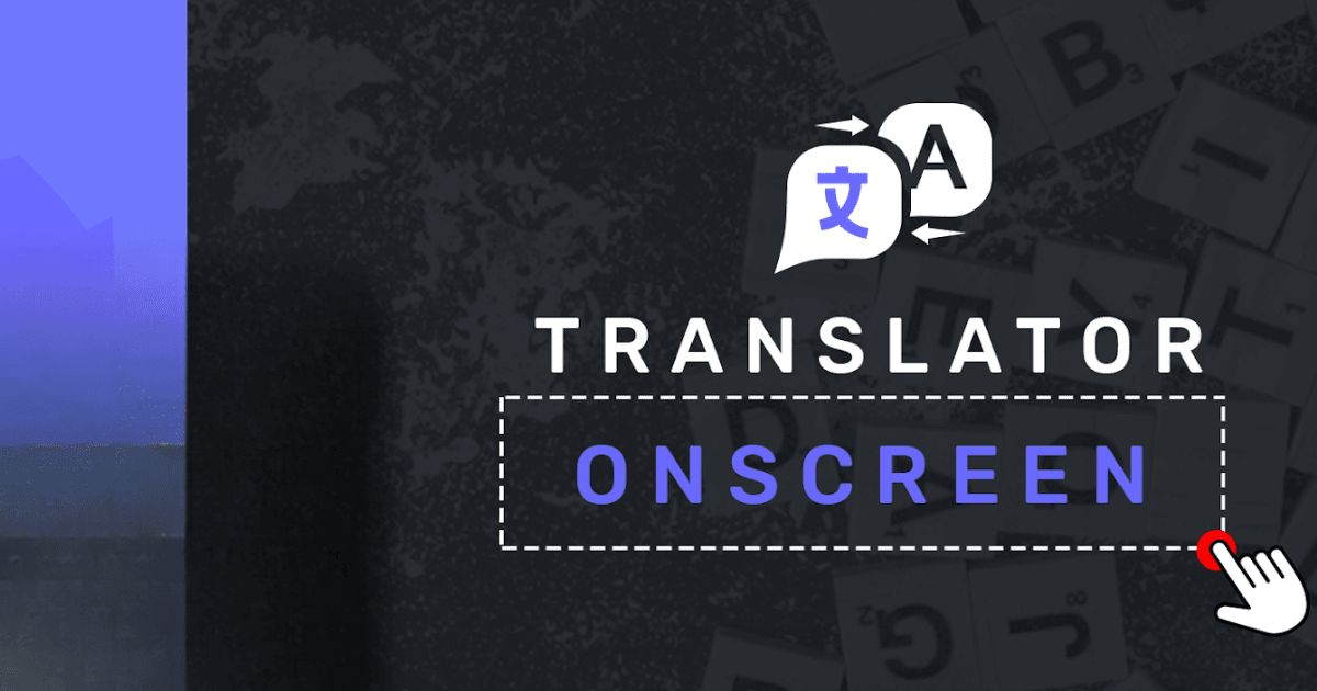 Downloade und starte Translate On Screen-Translator auf PC & Mac (Emulator)