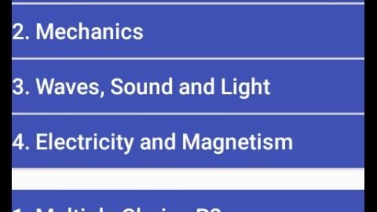 Download and run Grade 11 Physical Science Mobile Application on PC ...