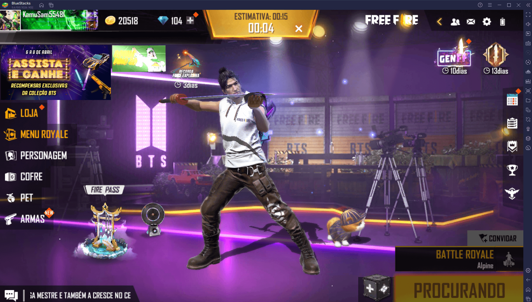 RECARGA FREE FIRE 310 + 31 DIAMANTES - UP GAMES ONLINE