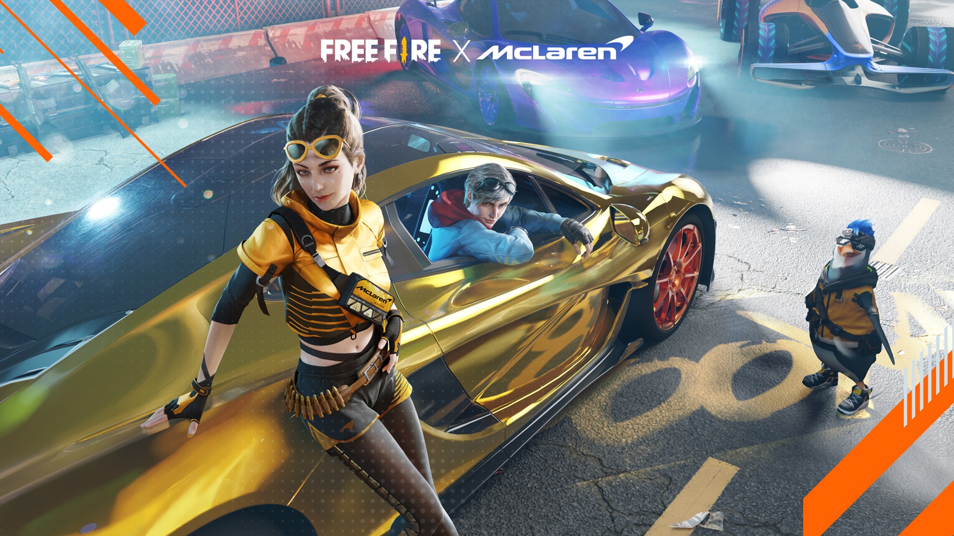 Free Fire: jogo receberá carro da McLaren, free fire