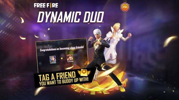 Free Fire MAX Dynamic Duo Guide - Golden Vow, Intimacy Levels and Rewards