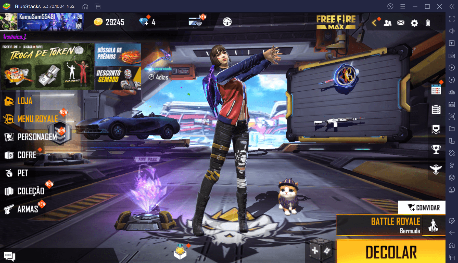 Como baixar e instalar Garena Free Fire MAX no PC com BlueStacks