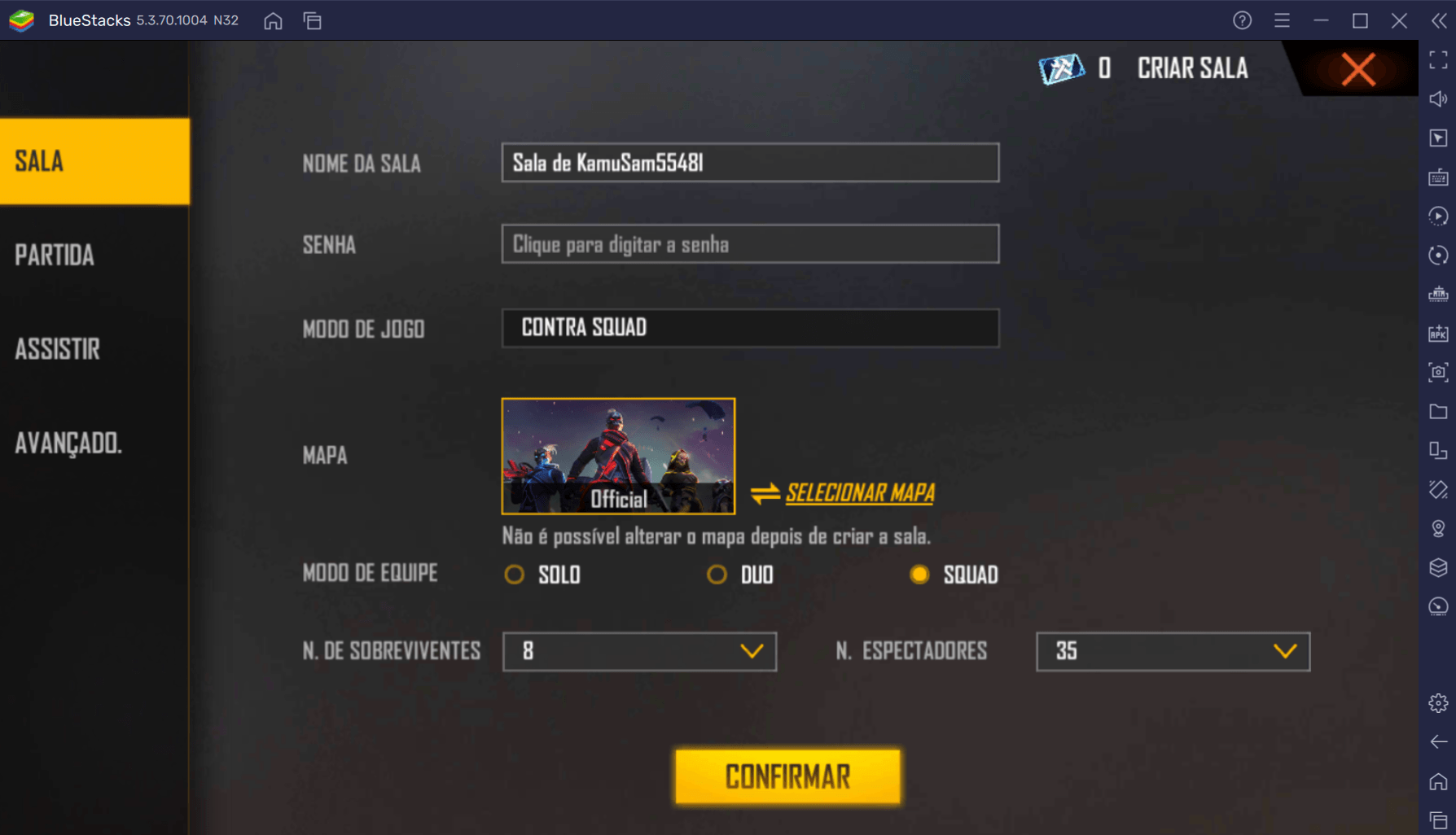 Como criar seu próprio mapa em Garena Free Fire MAX para jogar com os  amigos