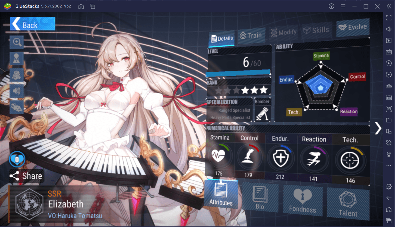 Recomendações do BlueStacks de melhores pilotos do Final Gear