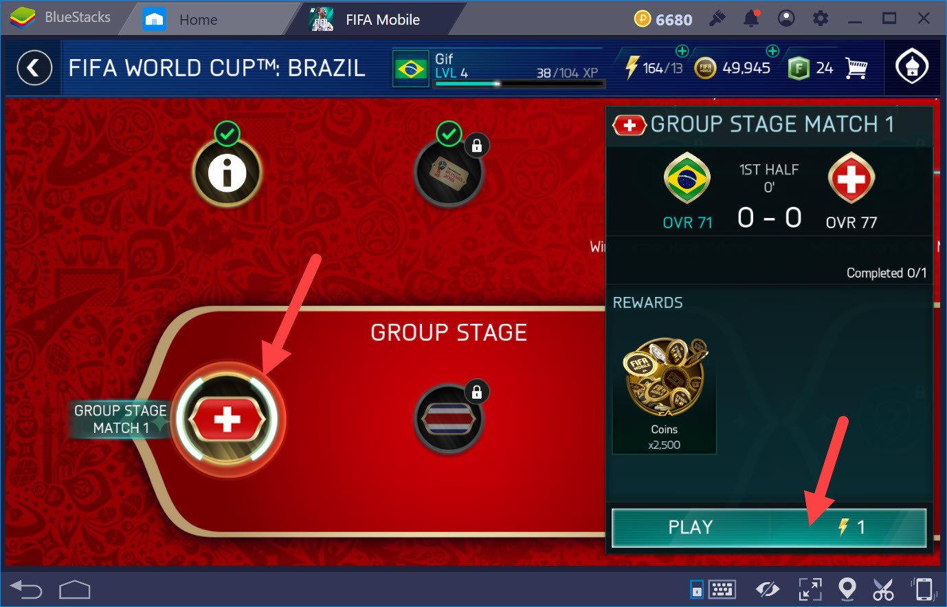 Cách chơi chế độ FIFA World Cup 2018 trong FIFA Mobile