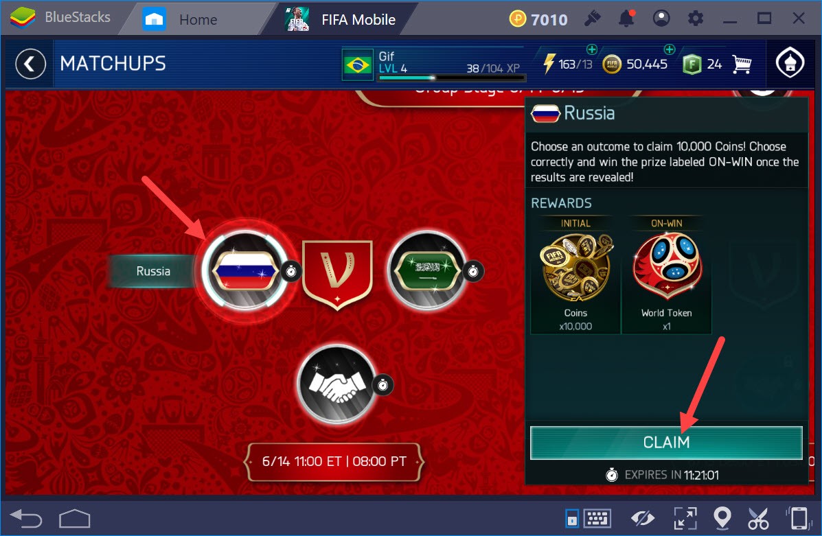 Làm "nhà tiên tri" World Cup 2018 với FIFA Mobile