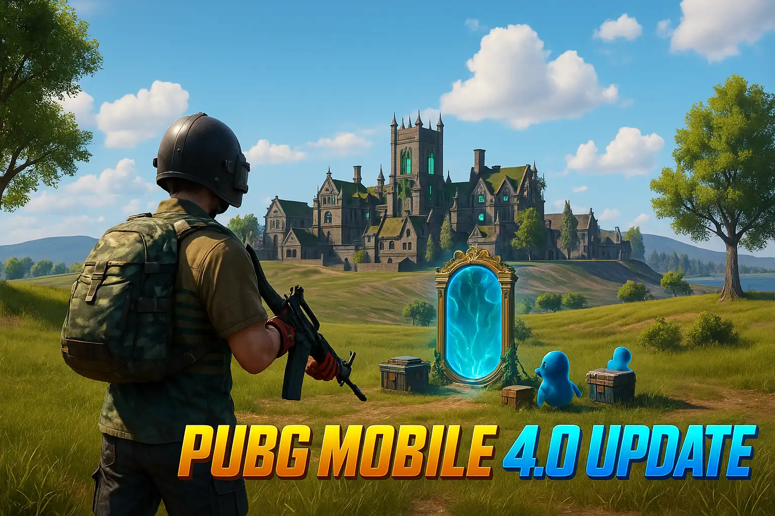 PUBG Mobile 4.0 Update – Magic Mirror Castle, Ghosty, and Everything New This Season