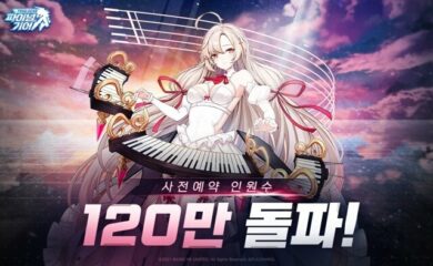 미소녀 메카닉 RPG ‘파이널기어’ 사전예약자 120만 돌파