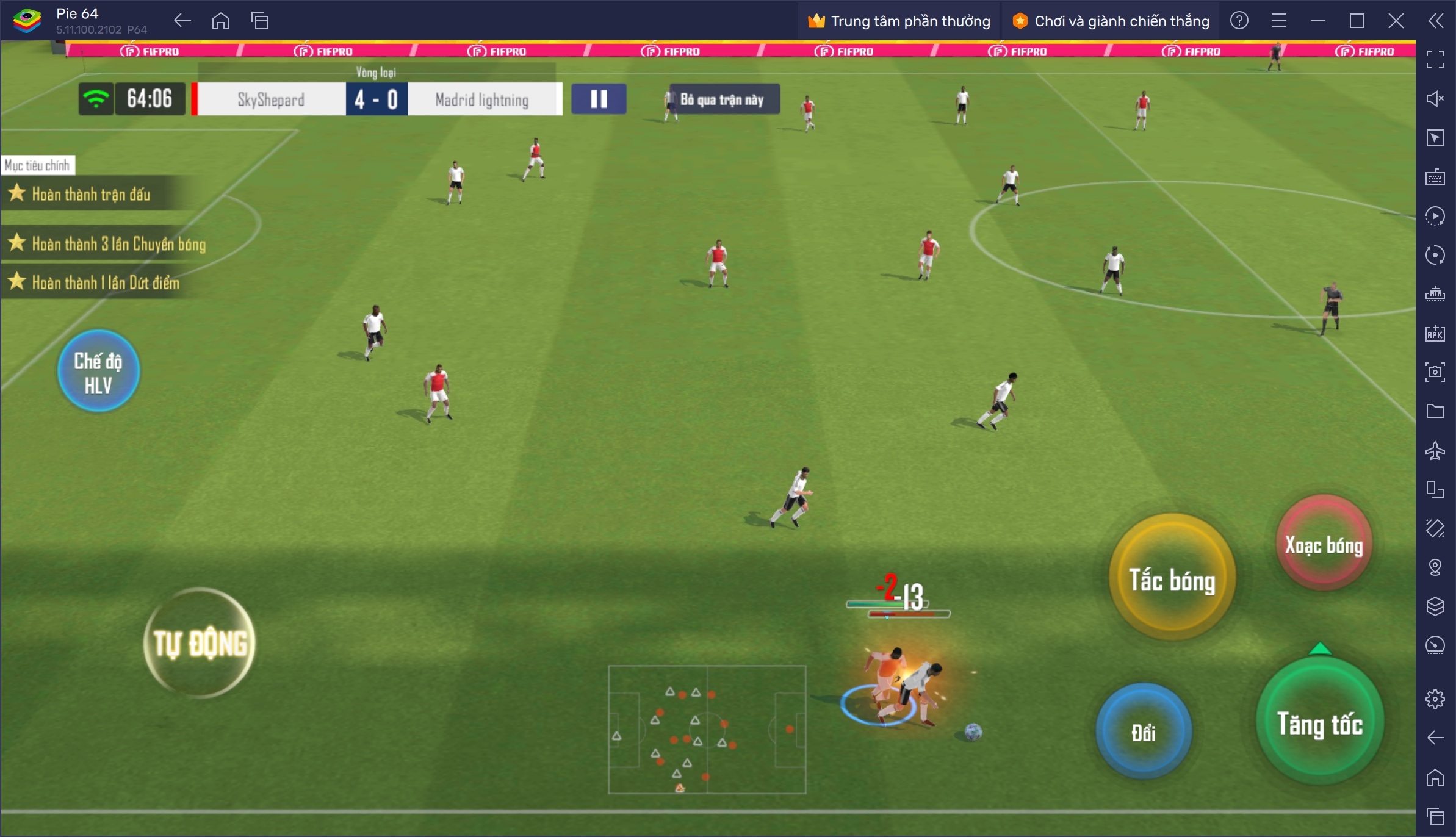 Chơi Football Pro VTC trên PC với BlueStacks: Xây dựng đội bóng trong mơ của riêng bạn