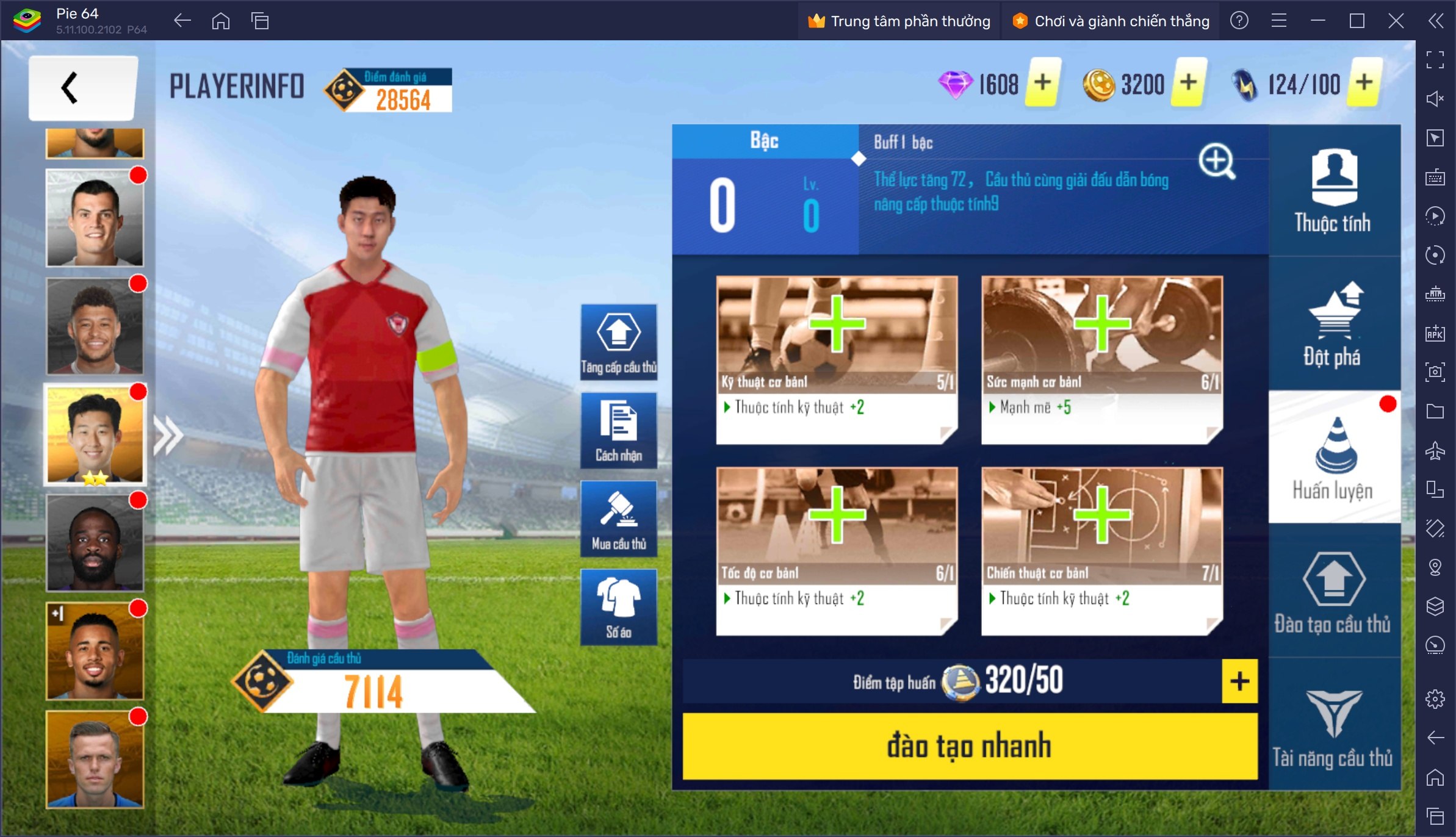 Football Pro VTC: Cẩm nâng xây dựng đội hình yêu thích trên PC