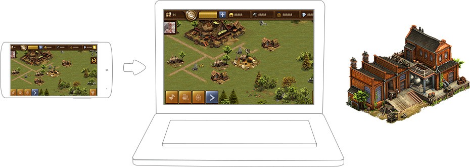 Spiele Forge of Empires auf PC 24