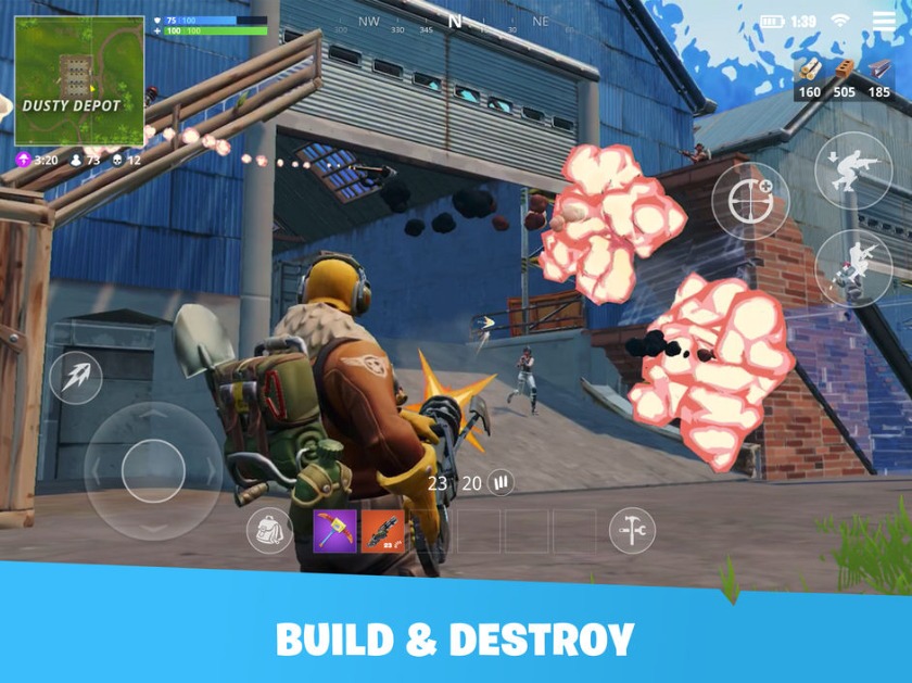 play fortnite mobile on pc 5 - can i run fortnite on android