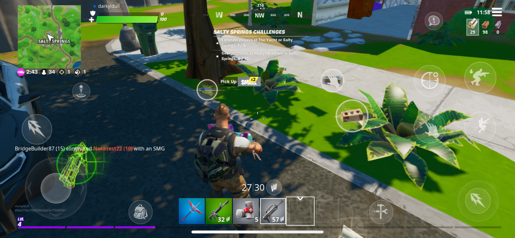 Fortnite Mobile - A Guide on the Different Weapon Types
