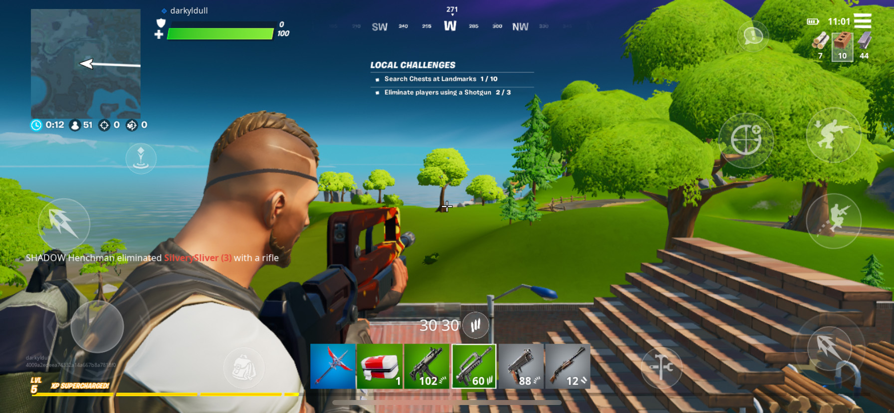 Fortnite Mobile – Ein Guide zu den verschiedenen Waffentypen