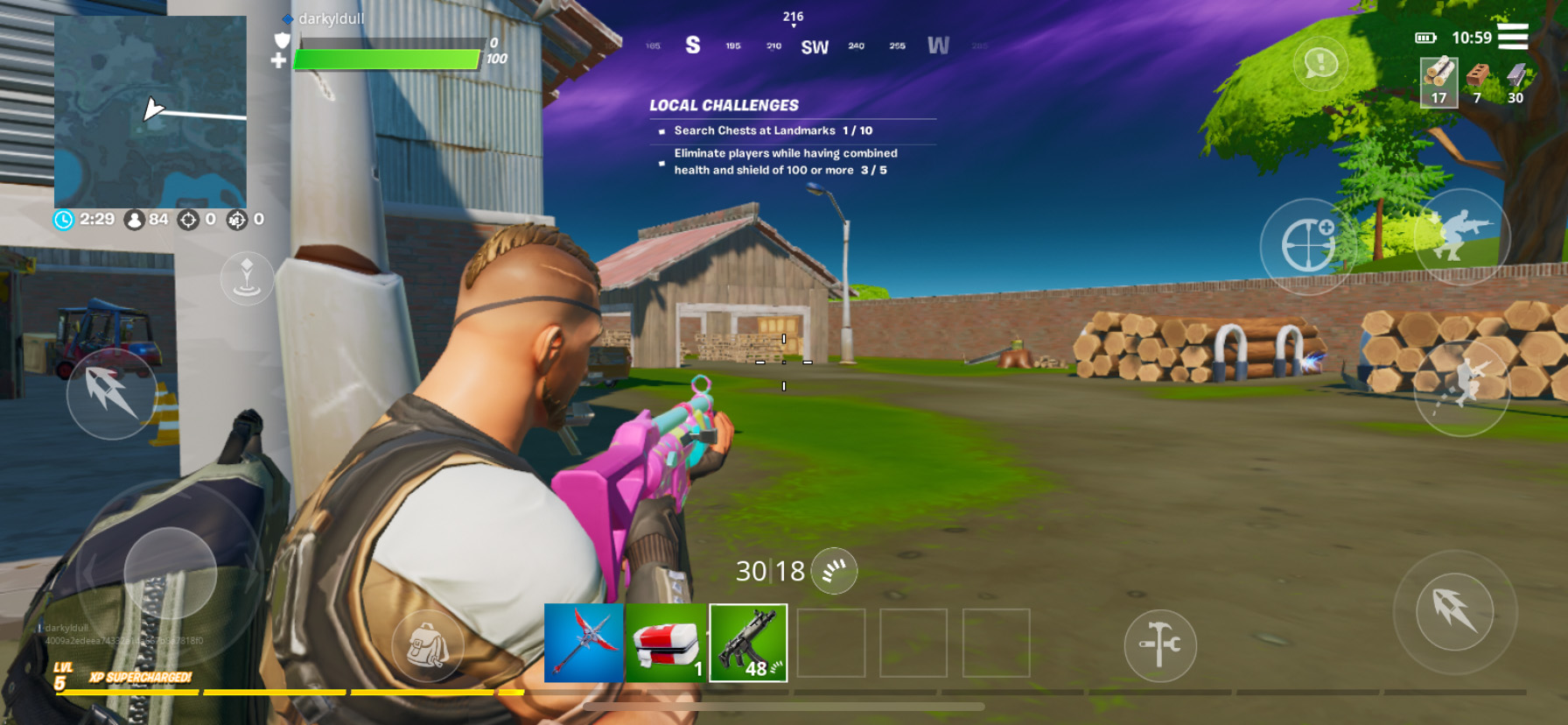 Fortnite Mobile – Ein Guide zu den verschiedenen Waffentypen