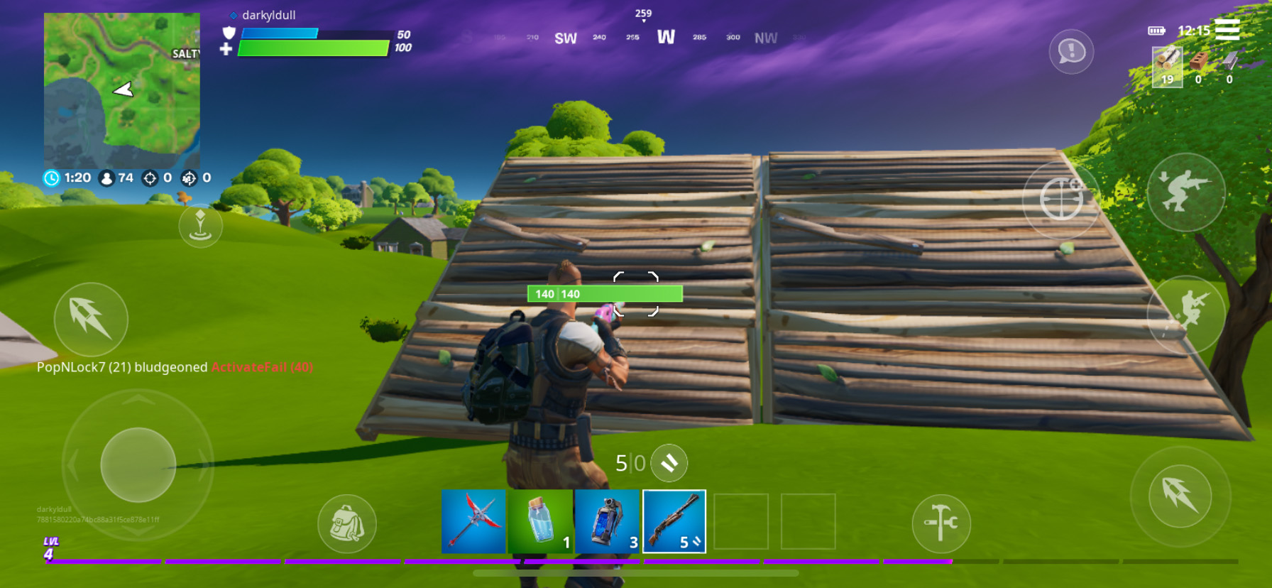 Fortnite Mobile für Android – So baust du starke und effektive Strukturen