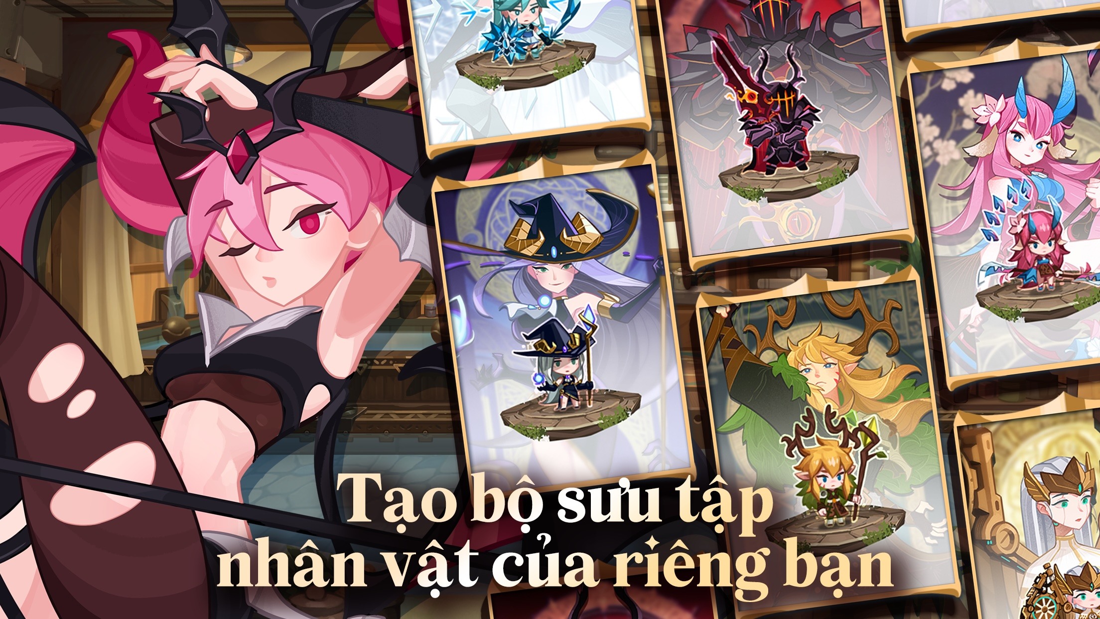 Cùng chơi Fortress Saga: AFK RPG, game mô phỏng với hình ảnh “đốn tim” fan Ghibli trên PC với BlueStacks