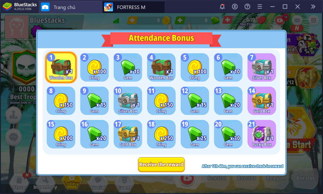 Trở lại tuổi thơ “Gunbound/Gunny” với FortressM trên BlueStacks