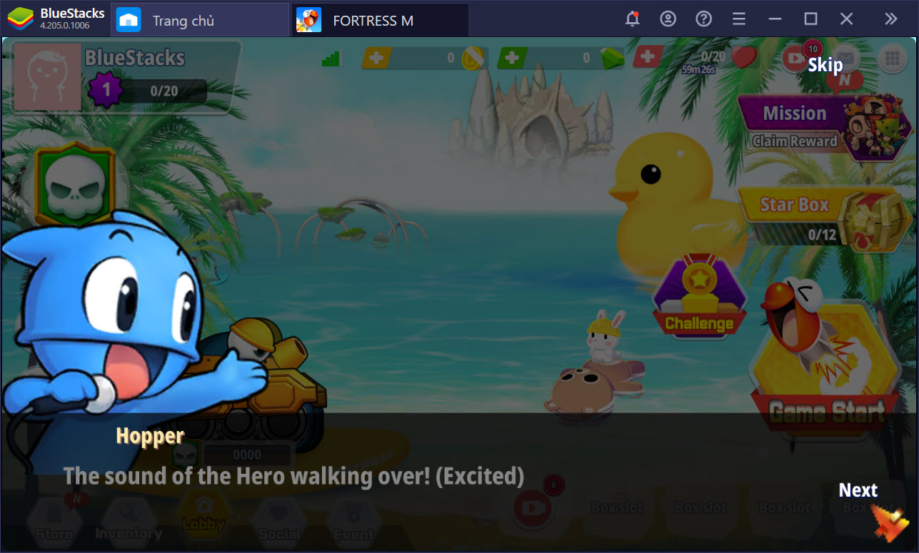 Trở lại tuổi thơ “Gunbound/Gunny” với FortressM trên BlueStacks