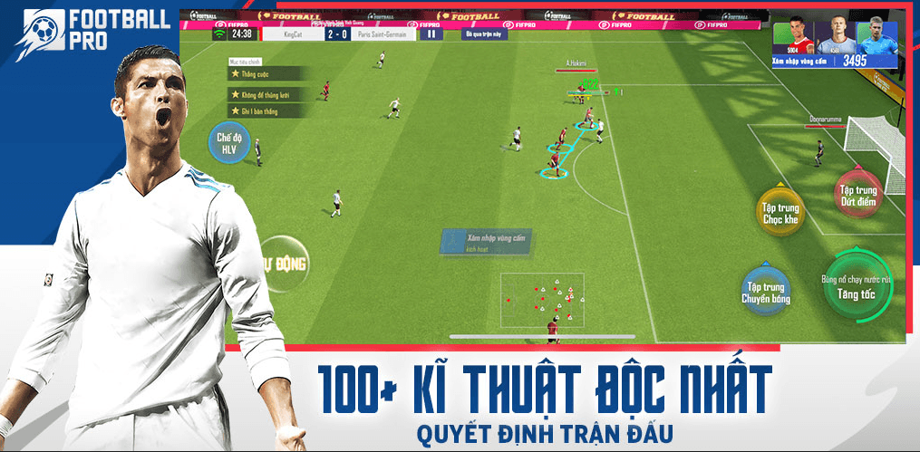 Football Pro: Tựa game bóng đá mới toanh đến từ VTC Mobile