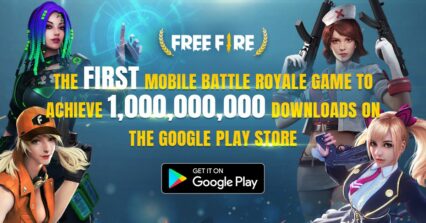 Garena Free Fire chính thức cán mốc 1 tỉ lượt tải trên Google Play Store