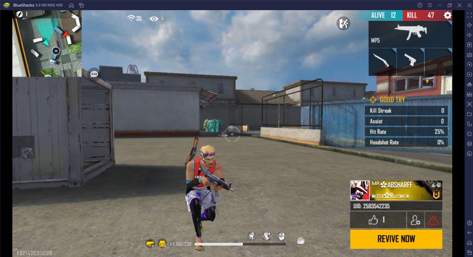 Chơi Free Fire trên PC: Dùng súng nào dễ “headshot” nhất?