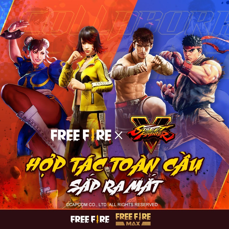 Garena Free Fire công bố hợp tác cùng Street Fighter