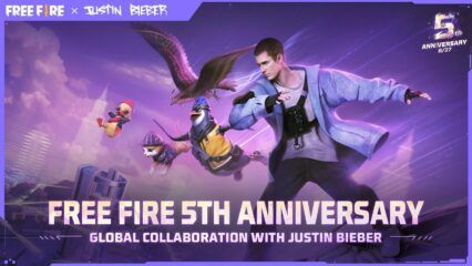 Free Fire hợp tác cùng Justin Bieber trong sự kiện mừng sinh nhật 5 tuổi