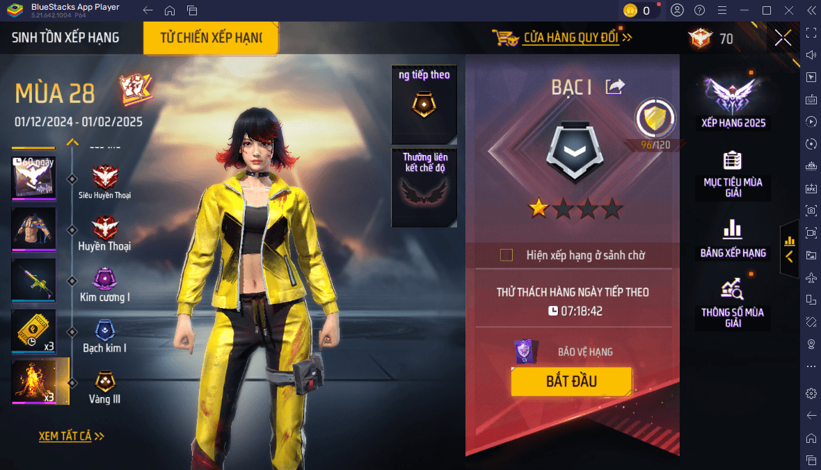 Hướng dẫn cho người mới khi chơi Free Fire Max trên PC bằng BlueStacks