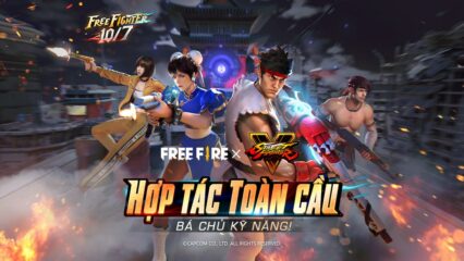 Garena Free Fire bắt đầu màn hợp tác toàn cầu với Street Fighter V