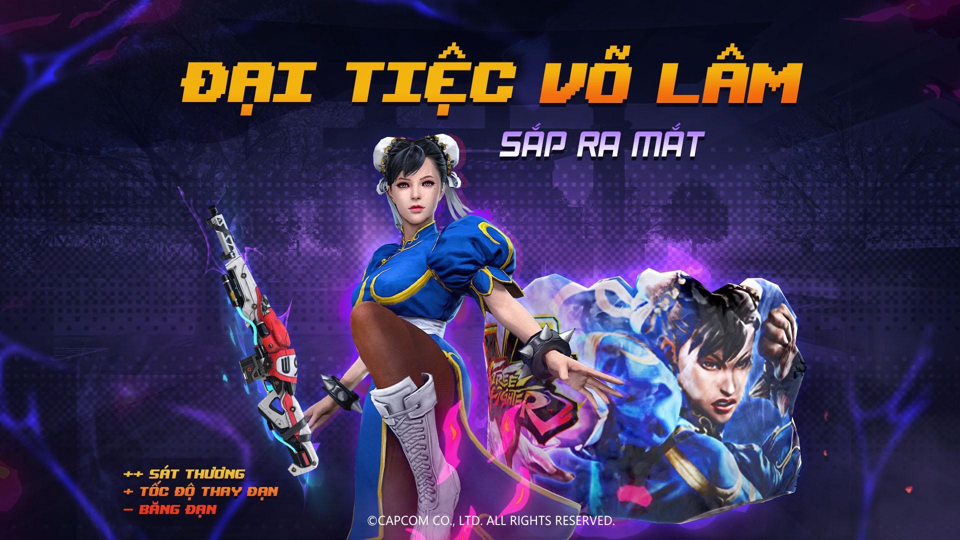 Garena Free Fire bắt đầu màn hợp tác toàn cầu với Street Fighter V