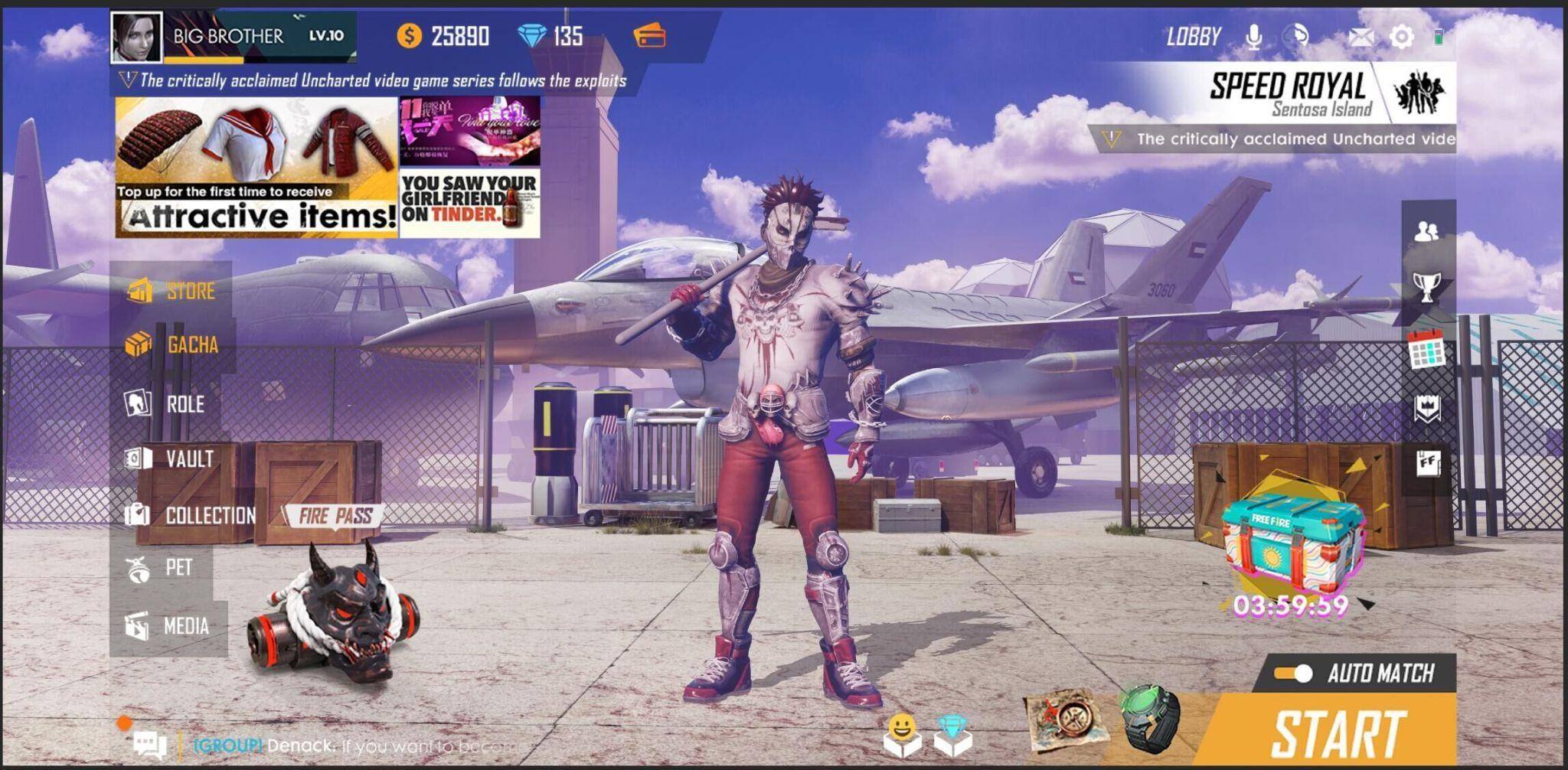 Garena Free Fire bắt đầu màn hợp tác toàn cầu với Street Fighter V