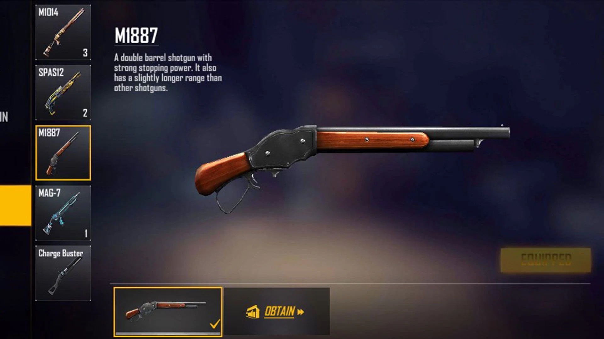 Free Fire ra mắt skin đầu tiên cho khẩu shotgun MAG7 Phán Quyết