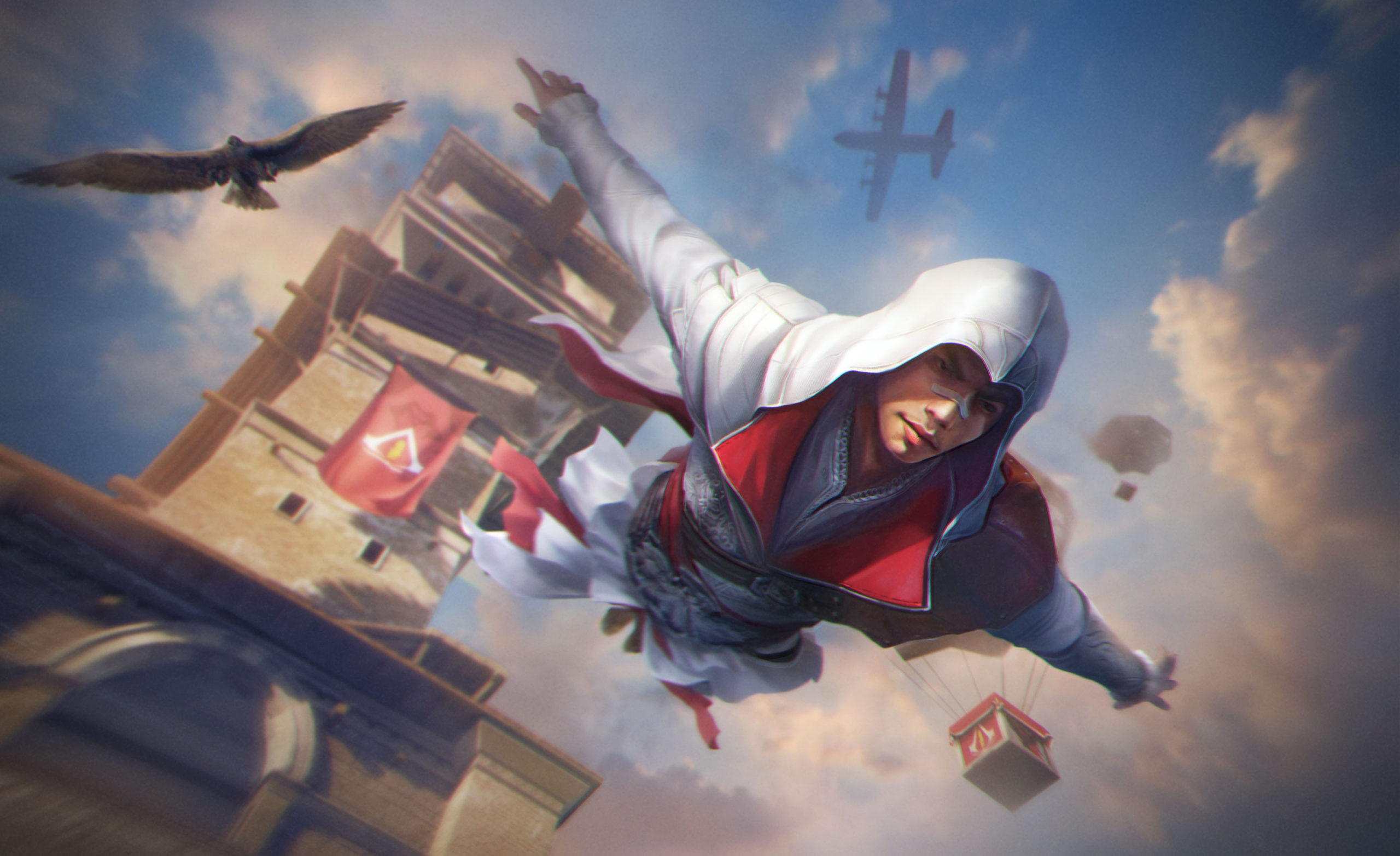 Free Fire hợp tác với Assassin's Creed, mang đến các nội dung và vũ khí mới độc đáo