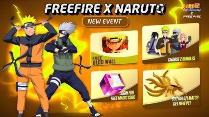 Bản cập nhật hợp tác Free Fire x NARUTO SHIPPUDEN sẽ khiến các fan của Naruto cực kỳ phấn khích