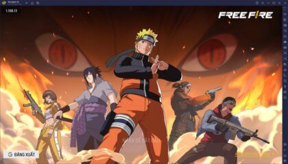 Trở thành nhẫn giả và sinh tồn khi chơi Free Fire x NARUTO SHIPPUDEN trên PC với BlueStacks