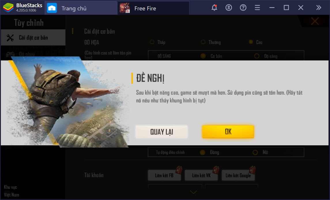 Cách tiết kiệm pin và giảm lag khi chơi Garena Free Fire