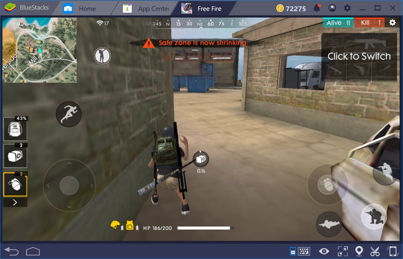 Chơi Free Fire - Battlegrounds linh hoạt hơn với Combo Key của BlueStacks