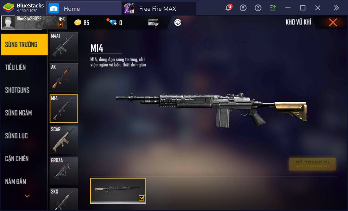 Garena Free Fire Max: Top vũ khí nên có khi chơi Squad