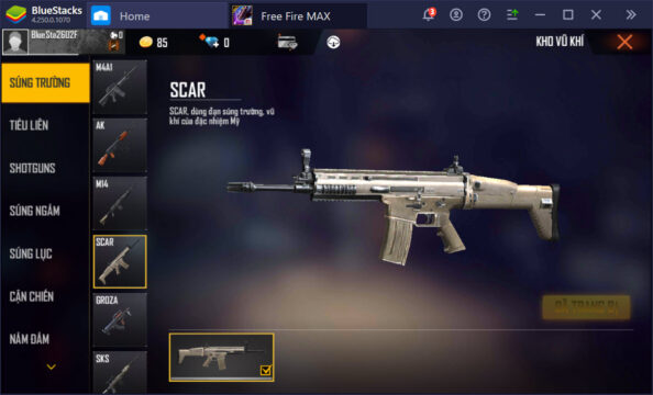 Garena Free Fire Max: Top vũ khí nên có khi chơi Squad