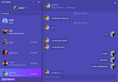 Chat with your friends while gaming on BlueStacks 3