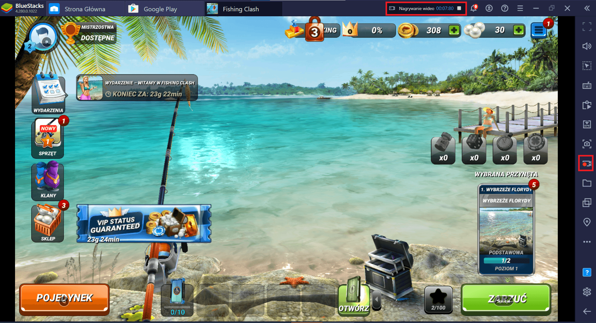 Fishing Clash: Jak grać na PC z BlueStacks