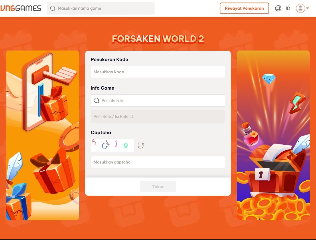 Forsaken World 2 - Dapatkan Hadiah dari Kode Redeem Terbaru Oktober 2024!