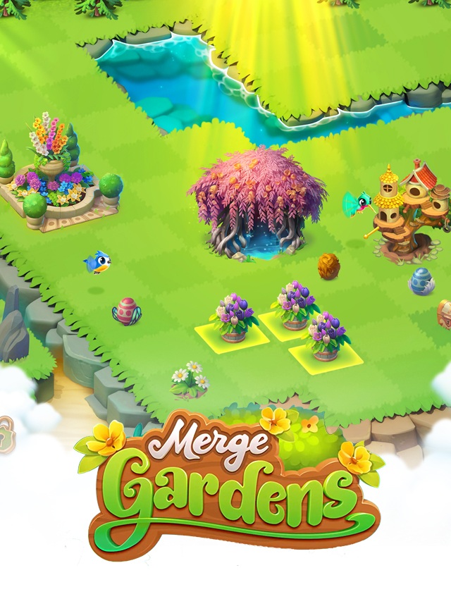 Merge Gardens - Find your favorite popular games on ！