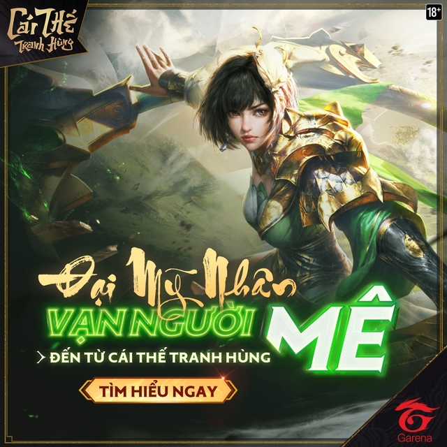 Garena Cái Thế Tranh Hùng: Game đánh trận đấu tướng đến từ Garena