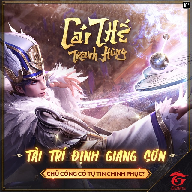 Garena Cái Thế Tranh Hùng: Game đánh trận đấu tướng đến từ Garena