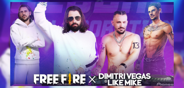 Garena Rayakan Ulang Tahun Free Fire Keempat dengan Update & Kolaborasi DJ Dimitri Vegas dan Like Mike